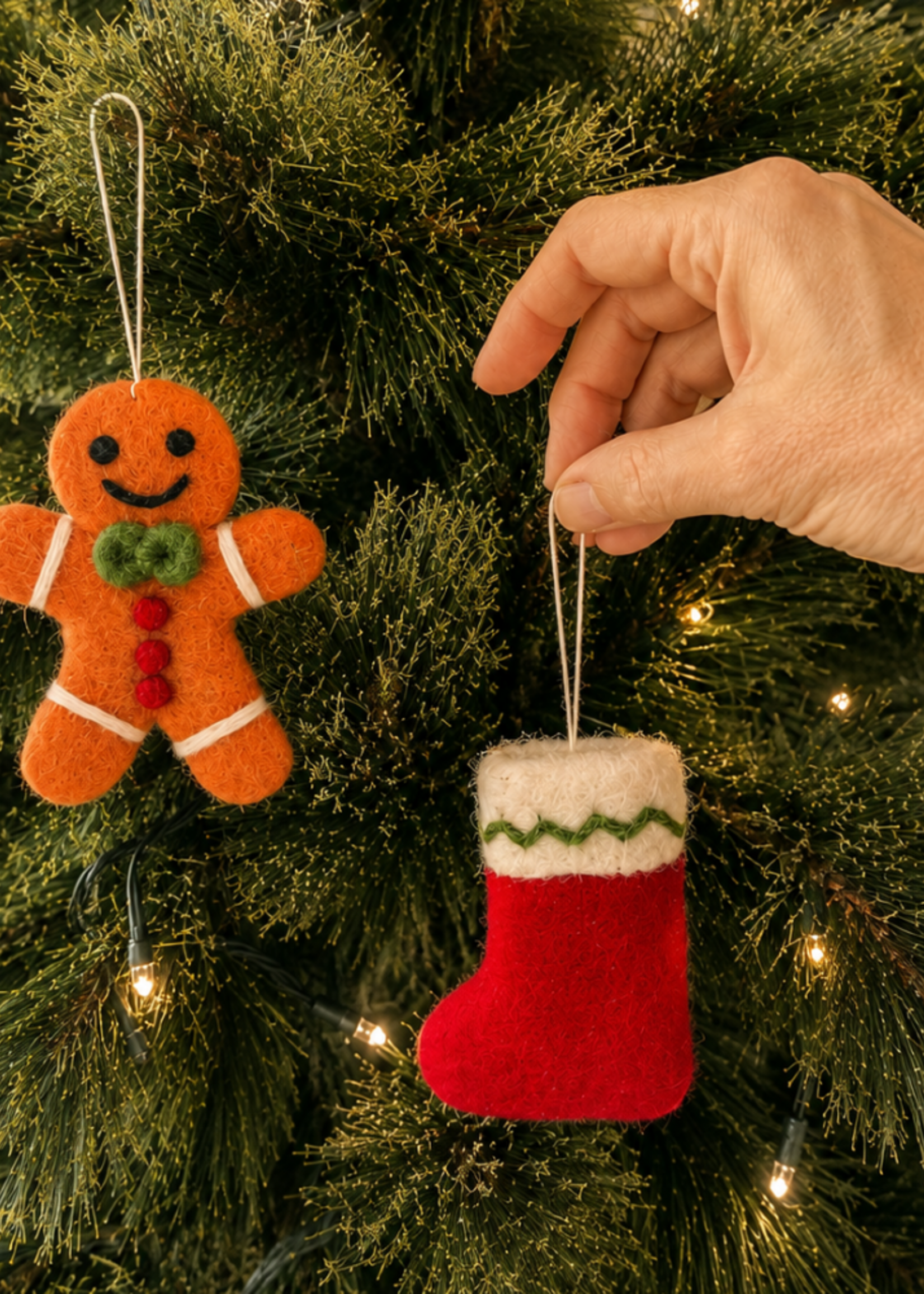 Felt Christmas Ornament - Christmas Stocking