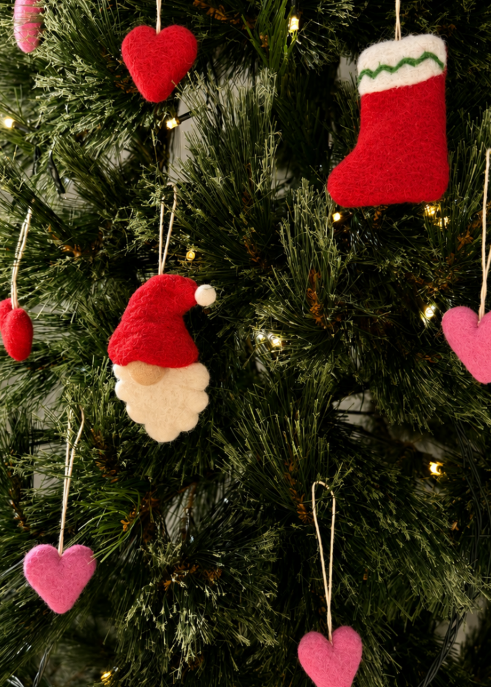Felt Christmas Ornament - Christmas Stocking
