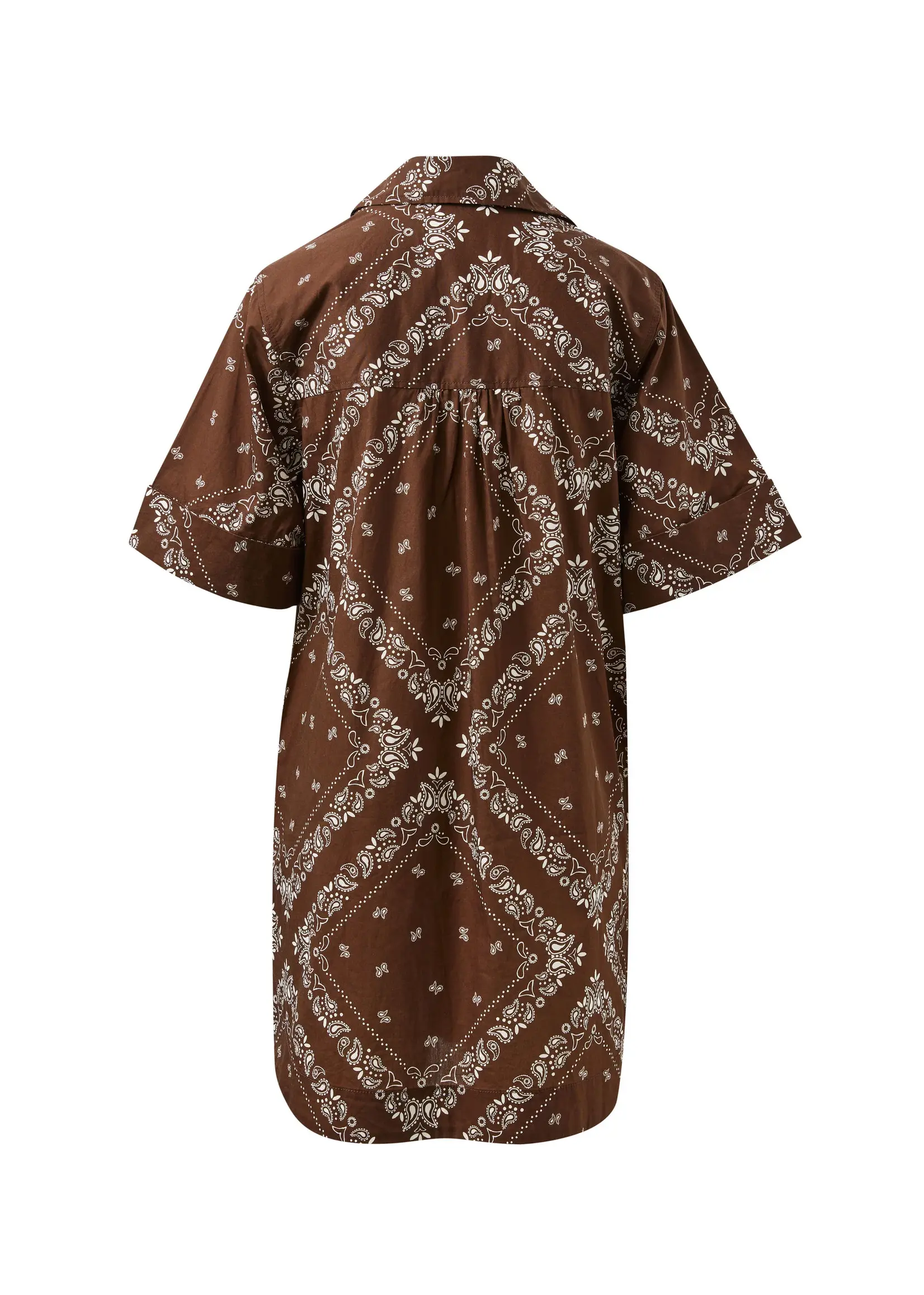 Ceres Life Sara Mini Shirt Dress - Bandana