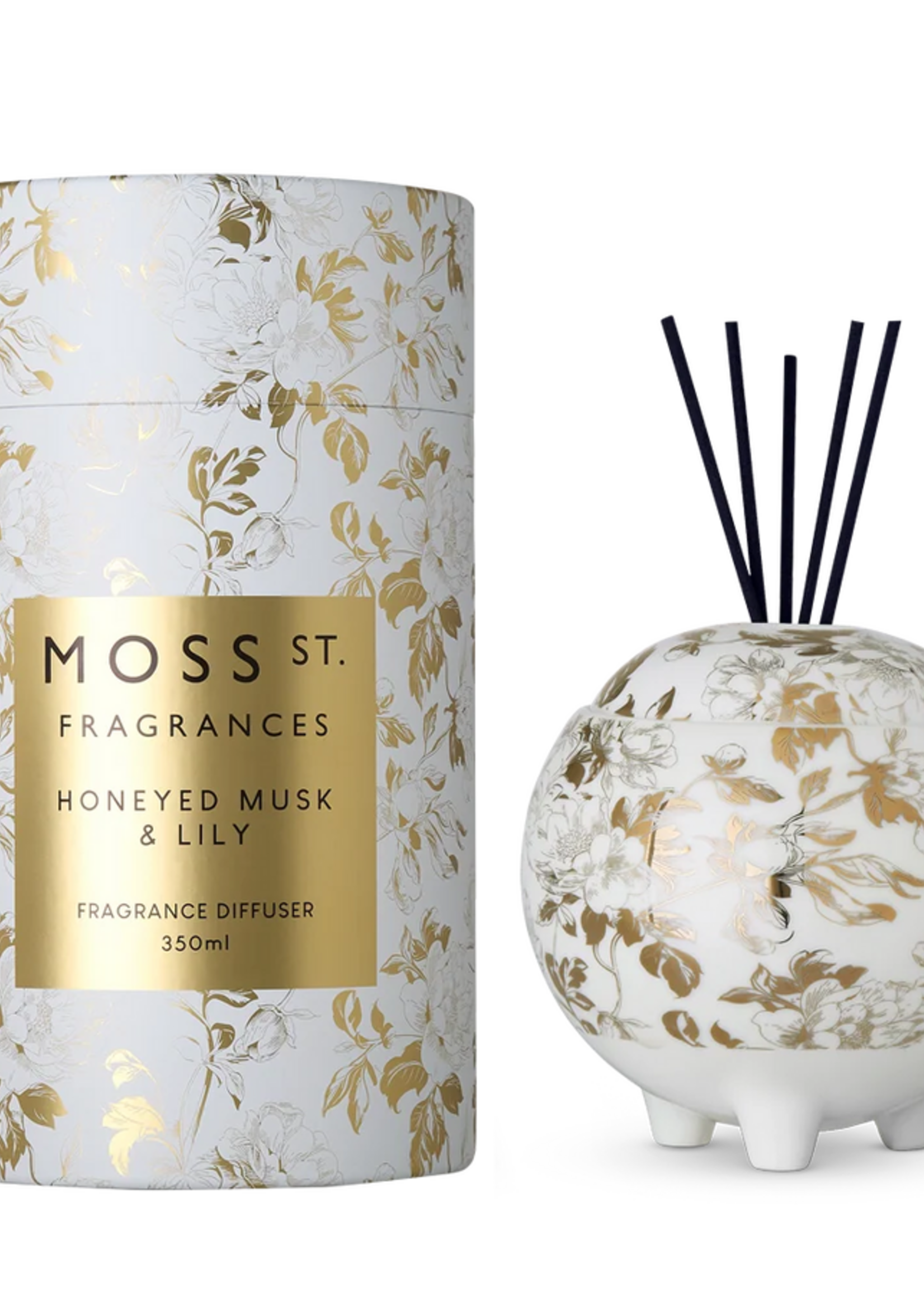 Moss St Fragrances Moss St. Honeyed Musk & Lily Diffuser 350ml