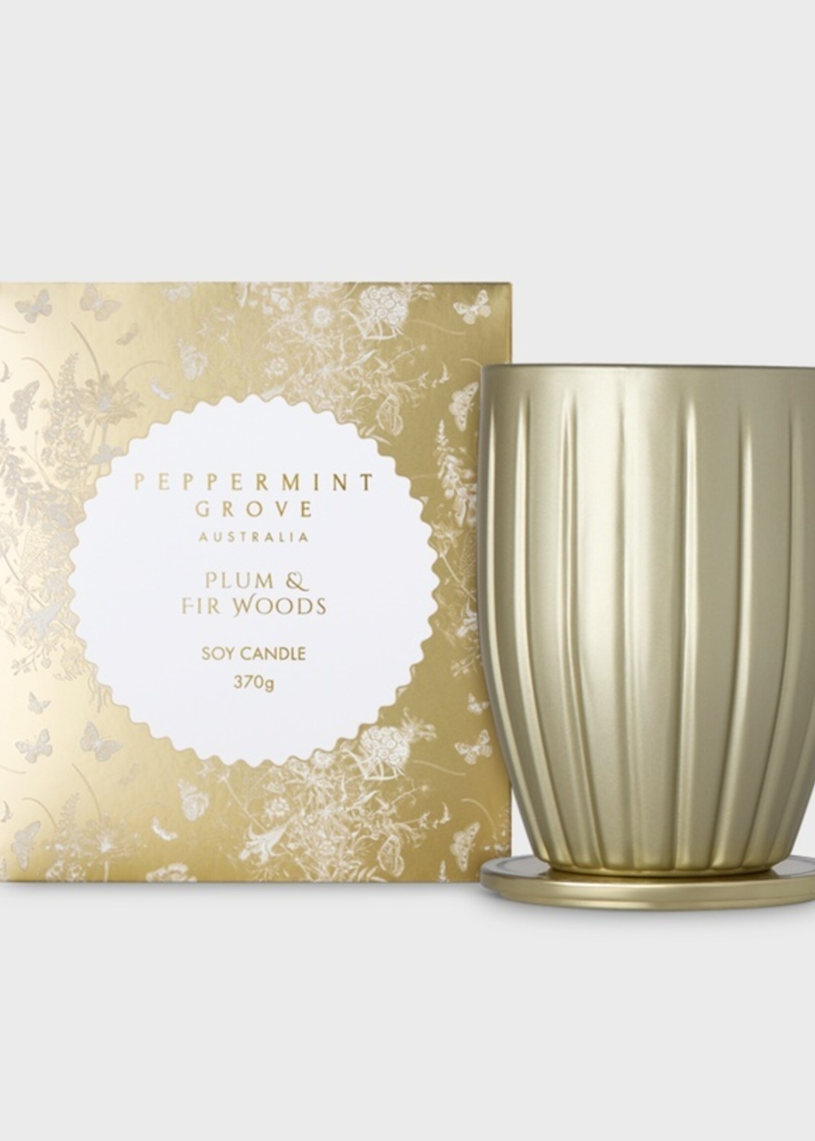 Peppermint Grove Candle 370g - Plum & Fir Woods