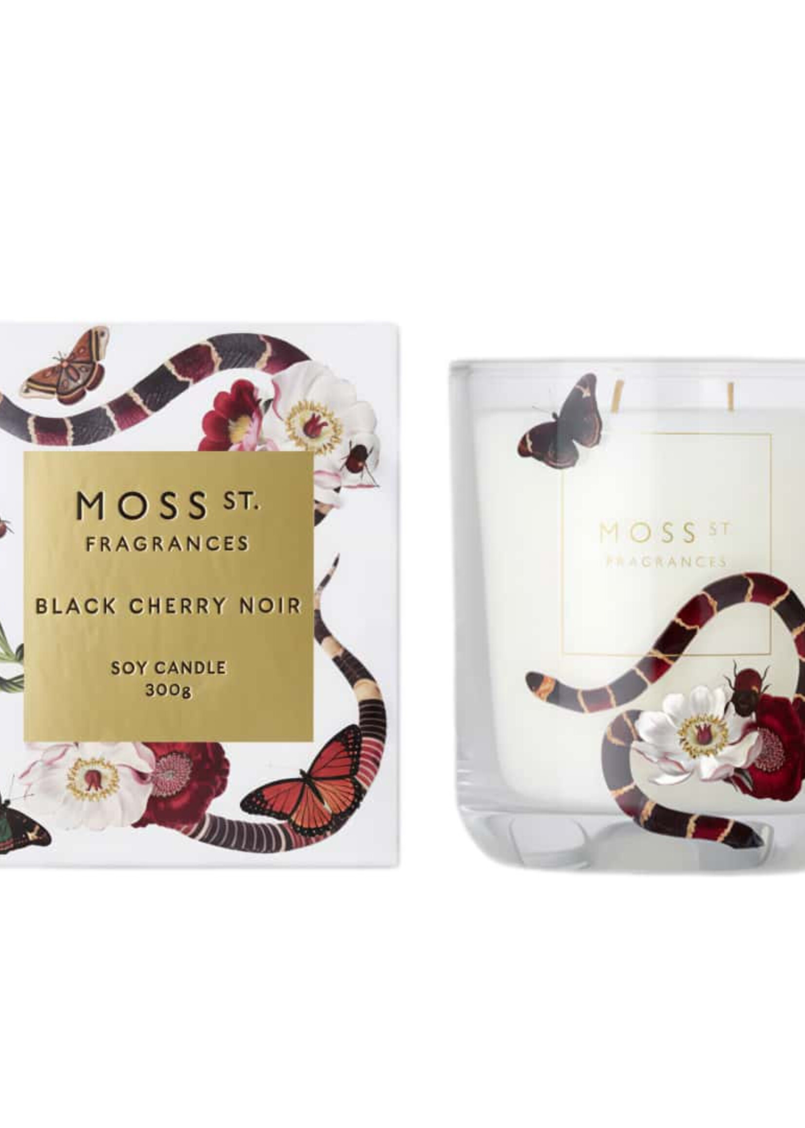 Moss St Fragrances Moss St. Candle 300g - Black Cherry Noir