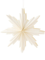 Madras Natalia Paper Cream Star Decoration 40cm