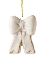 Madras Bow Cream Ceramic Hanging