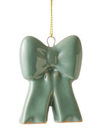 Madras Bow Green Ceramic Hanging
