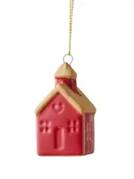 Madras House Red Cream Ceramic Hanging