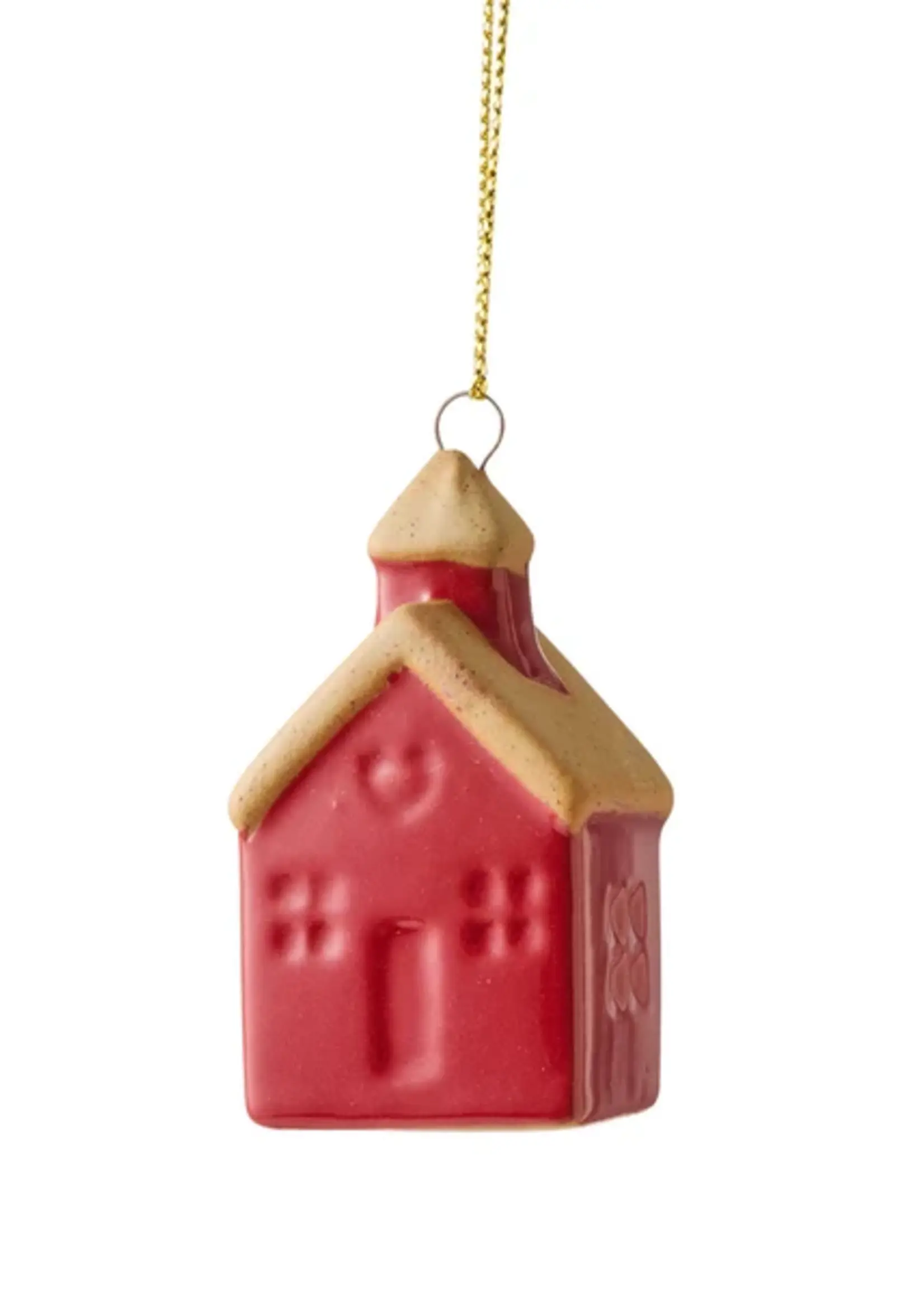 Madras House Red Cream Ceramic Hanging