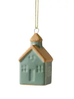 Madras House Green Cream Ceramic Hanging