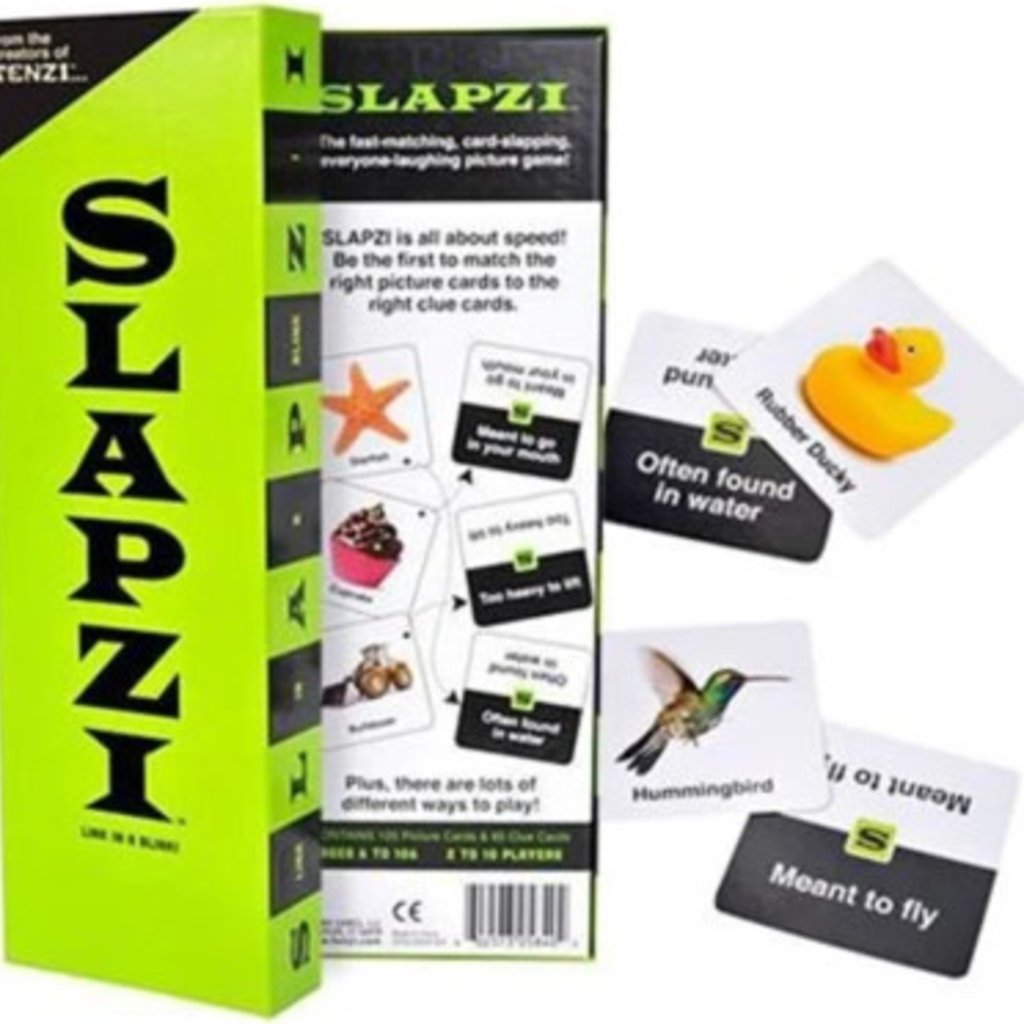 TENZI SNAPZI - The Add-On Party Card Game for Folks Who Love SLAPZI - 2-10  Players - Ages 8-98 