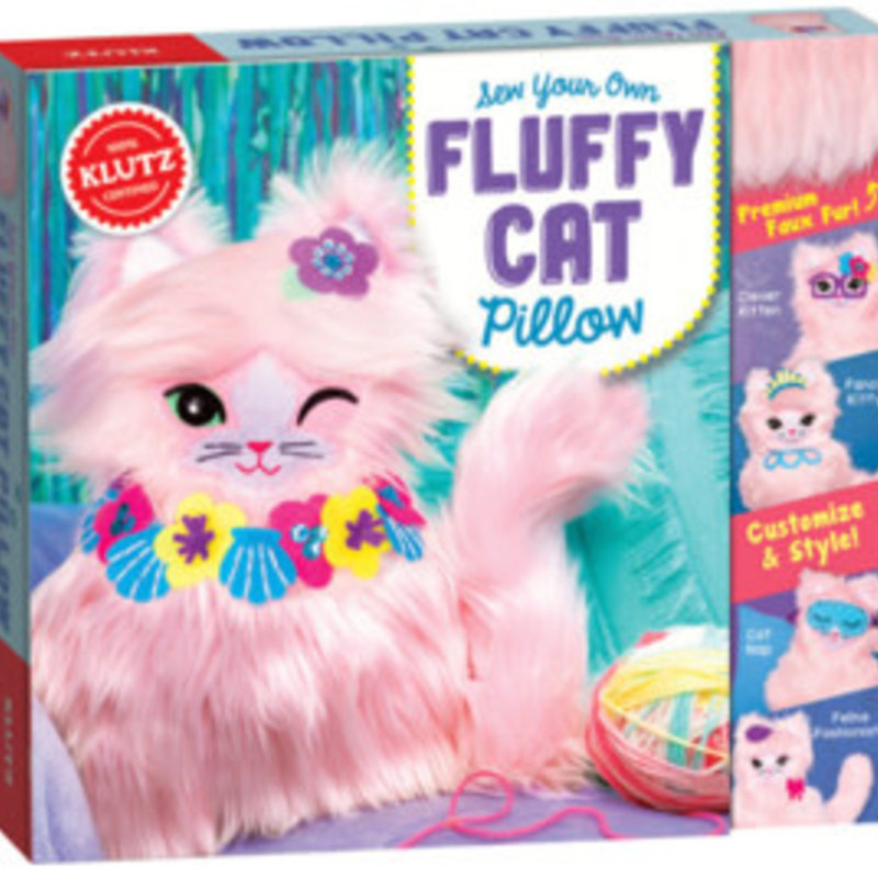 Klutz Sew  Your Own Fluffy Cat Pillow