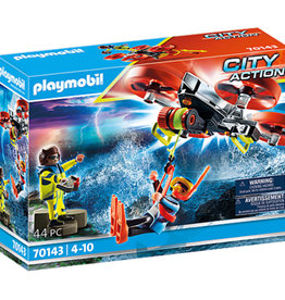 Playmobil Water Rescue | Diver Rescue w/ Drone