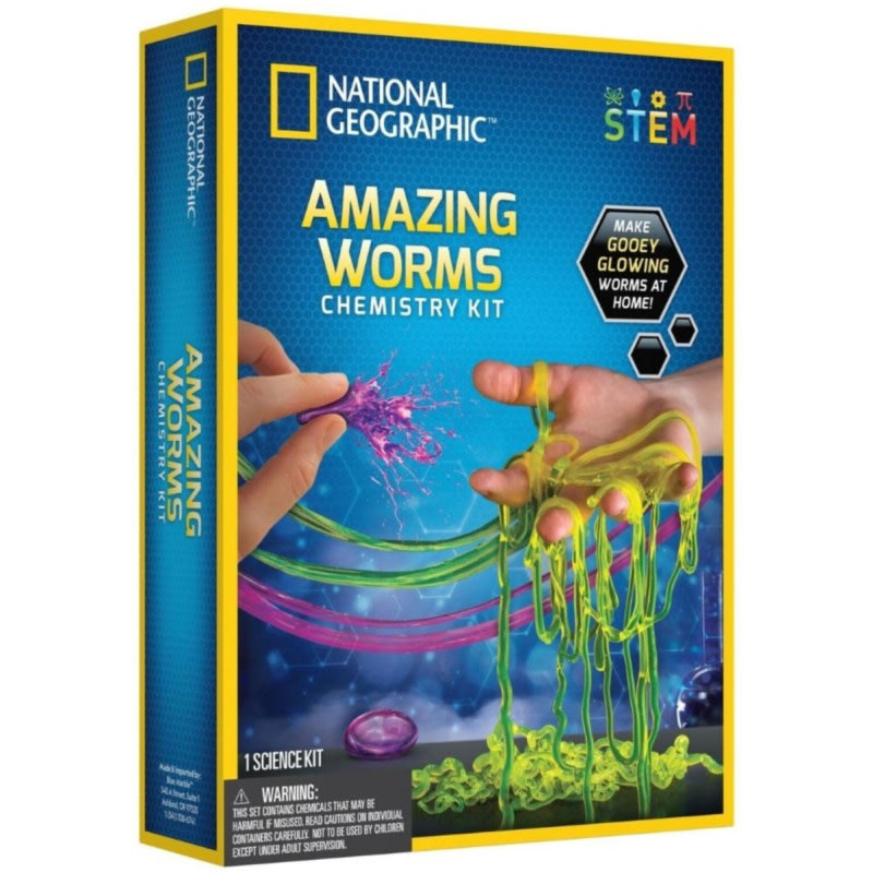 National Geograhic National Geographic | Amazing Worms Chemistry Kit