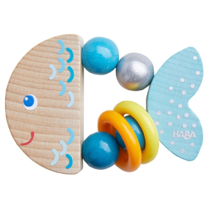 HABA Clutching Toy | Rattlefish