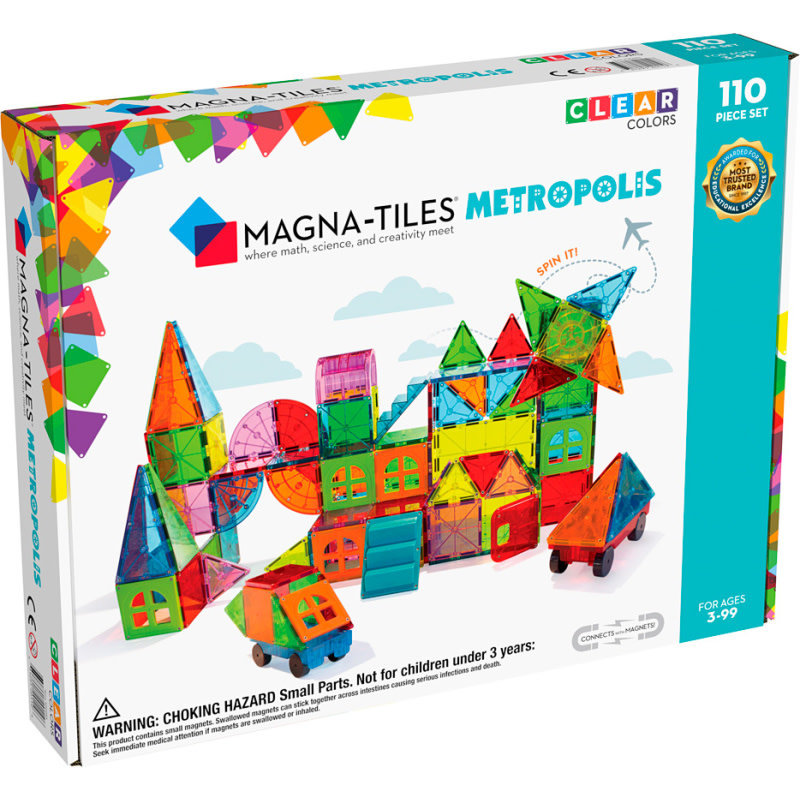 Magna-Tiles® Metropolis 110-Piece Set