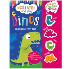 Make Believe Ideas Create and Play Dinos Coloring & Activity Book