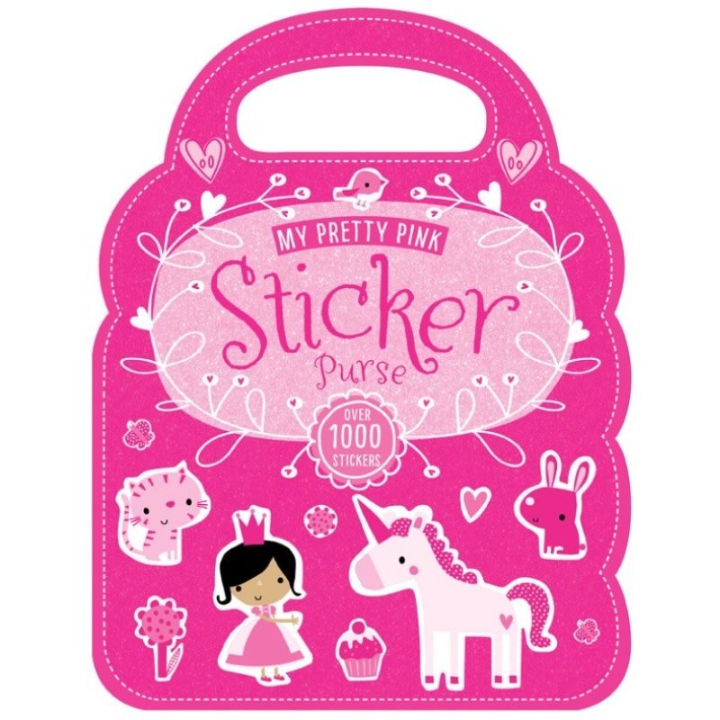 Make Believe Ideas My Pretty Pink Sticker Purse