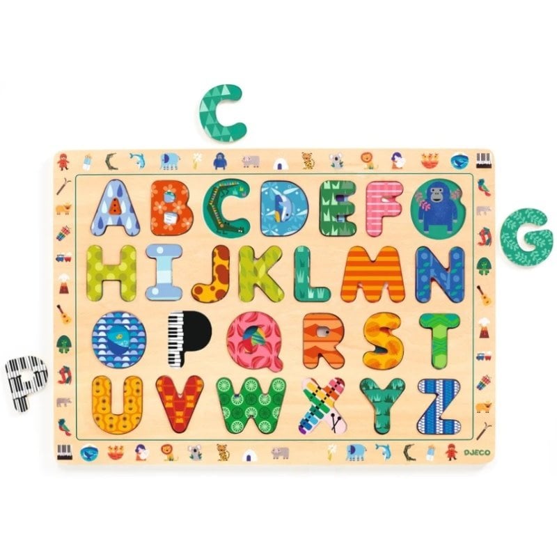 DJECO Wooden Puzzles | ABC International