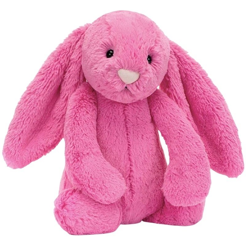 JellyCat Bashful Bunny | Hot Pink, Med