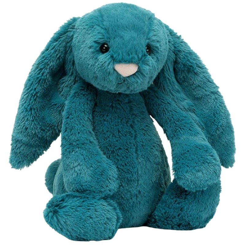 JellyCat Bashful Bunny | Mineral Blue, Med