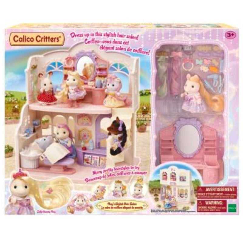 Calico Critters Pony's Stylish Hair Salon