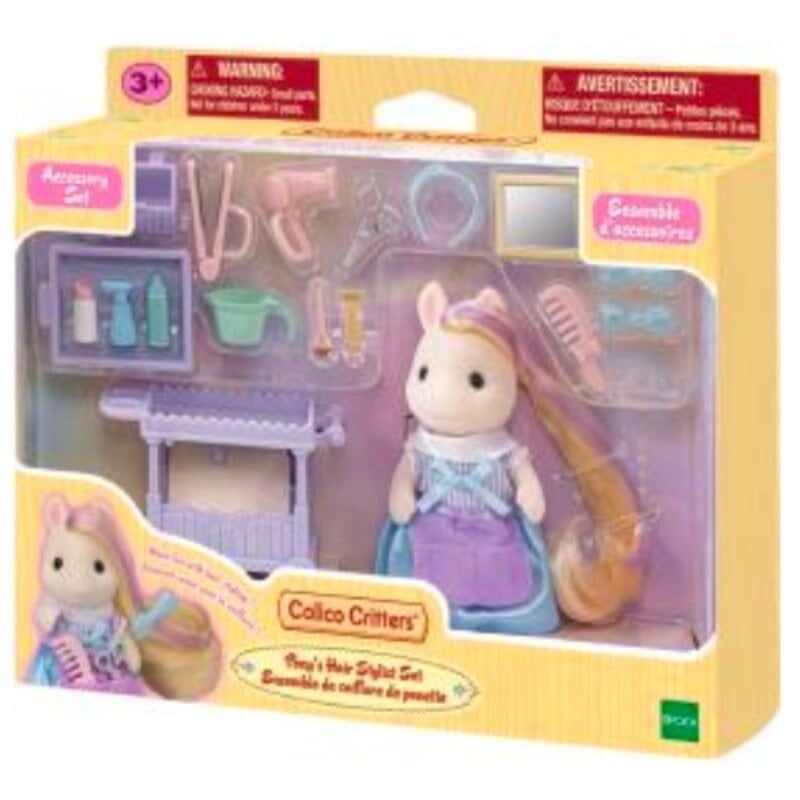Calico Critters Pony Hair Stylist