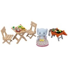 Calico Critters BBQ Picnic Set | Elephant