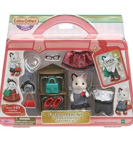 Calico Critters Town Girl Series Tuxedo Cat