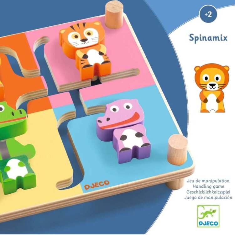 DJECO Spinamix Animal Maze