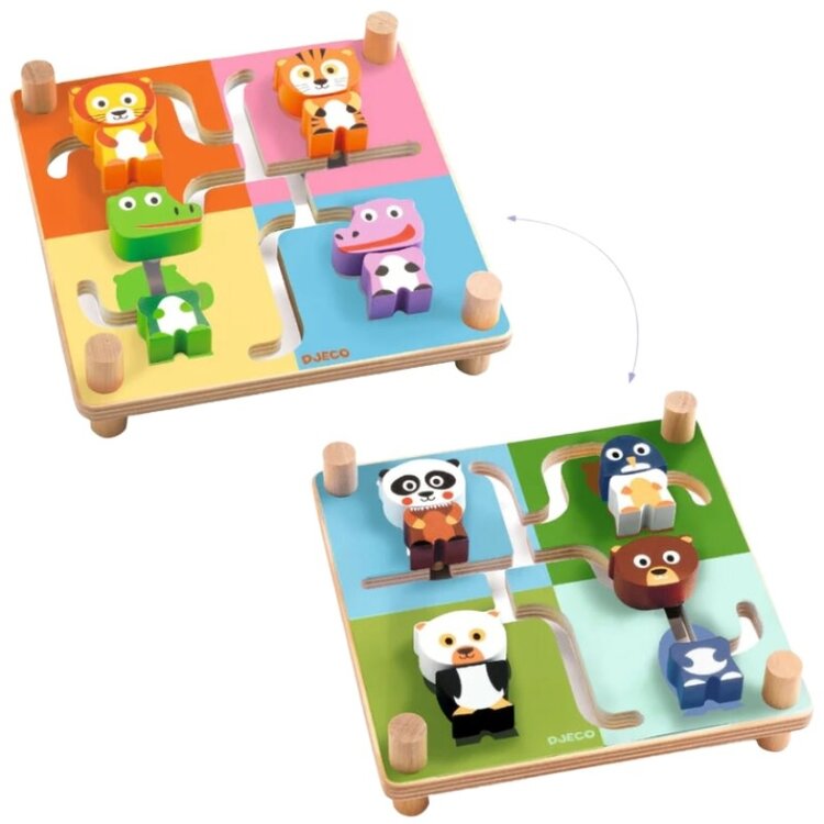DJECO Spinamix Animal Maze
