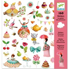 DJECO Princess Tea Party Stickers