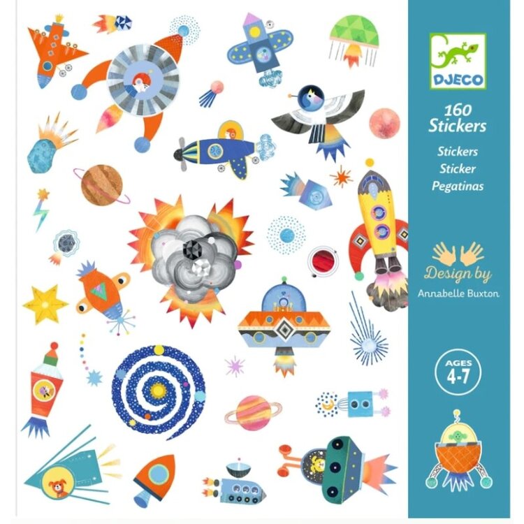 DJECO Interstellar Stickers