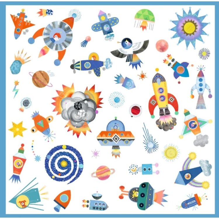 DJECO Interstellar Stickers