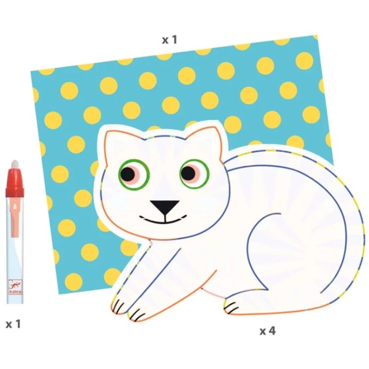 DJECO Paint w/Water | Animalo-Ma