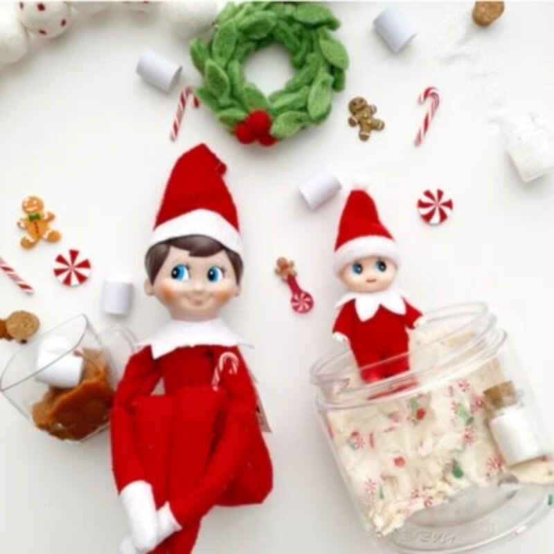 EGKD KidDoughs Dough-To-Go | Elf in a Jar Kit