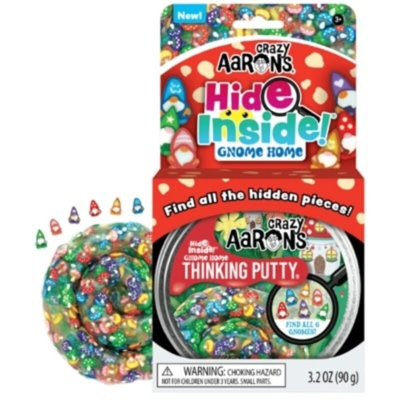 Crazy Aaron's Hide Inside!® Gnome Home Thinking Putty® – Kitty Hawk Kites  Online Store