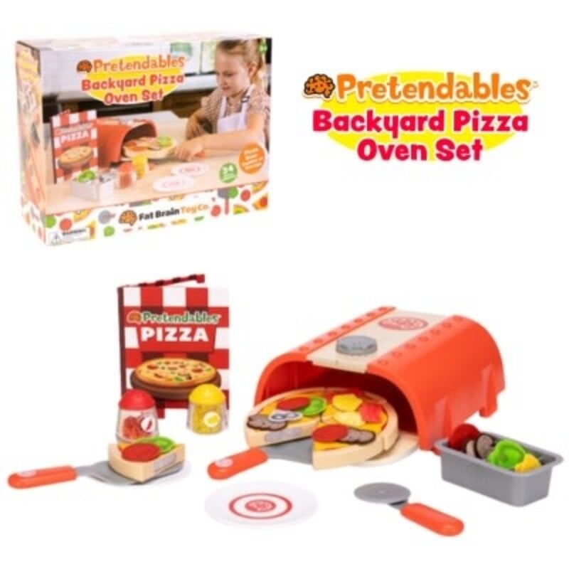 Fat Brain Toy Co.® Pretendables Backyard Pizza Oven Set at Von Maur