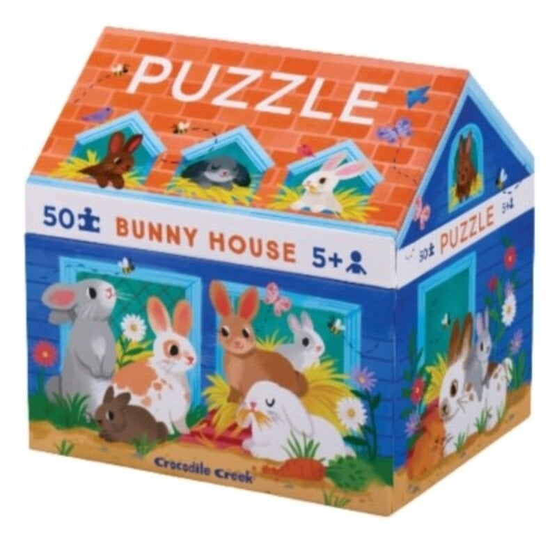 Crocodile Creek Bunny House | 50pc