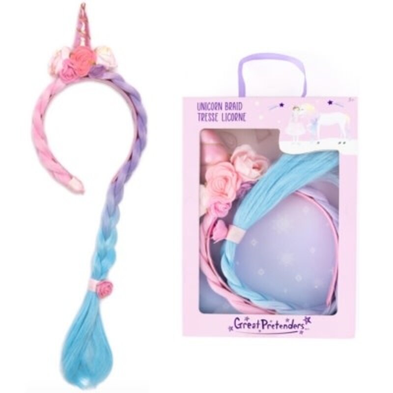 Great Pretenders Unicorn Princess Hair Braid