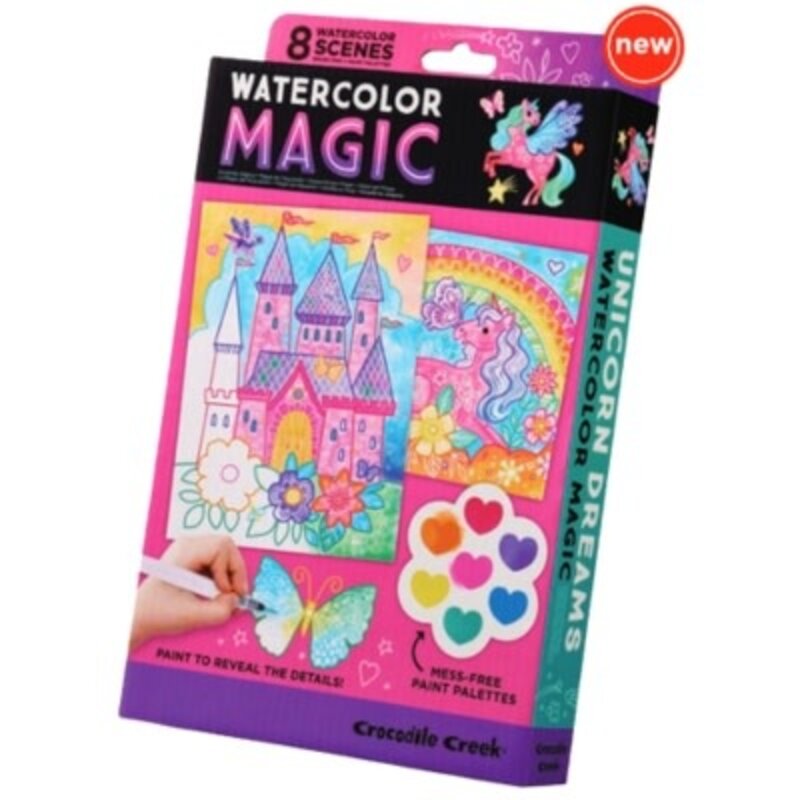 Crocodile Creek Magic Watercolor | Unicorn Dreams