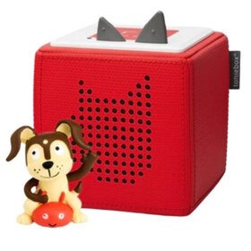 Tonies Toniebox Starter Set w/Playtime Songs | Red