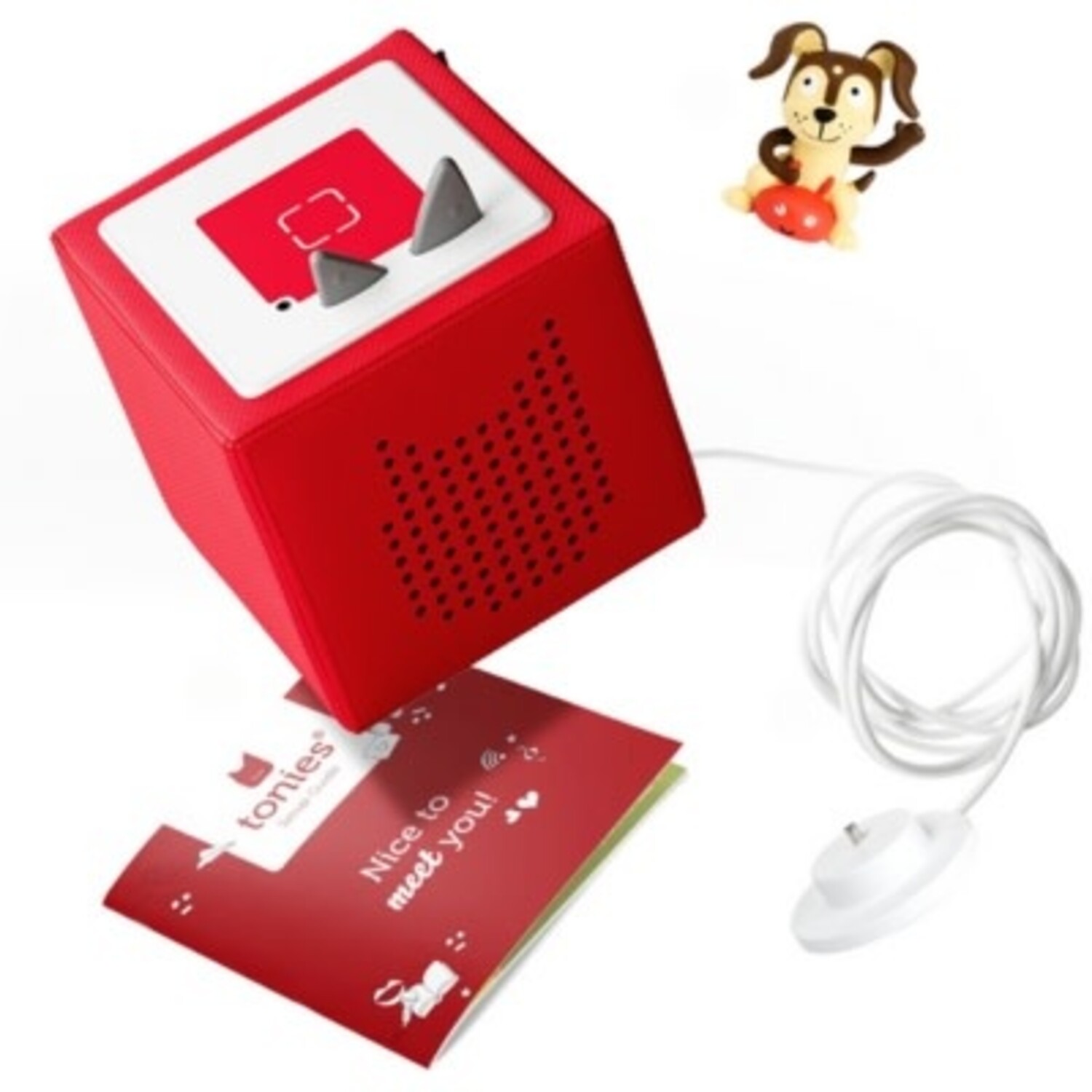 Toniebox Starter Set w/Playtime Songs | Red - Whimzy