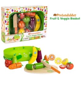 Fat Brain Pretendables | Fruit & Veggie Basket