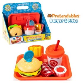 Fat Brain Pretendables | Burger & Fries