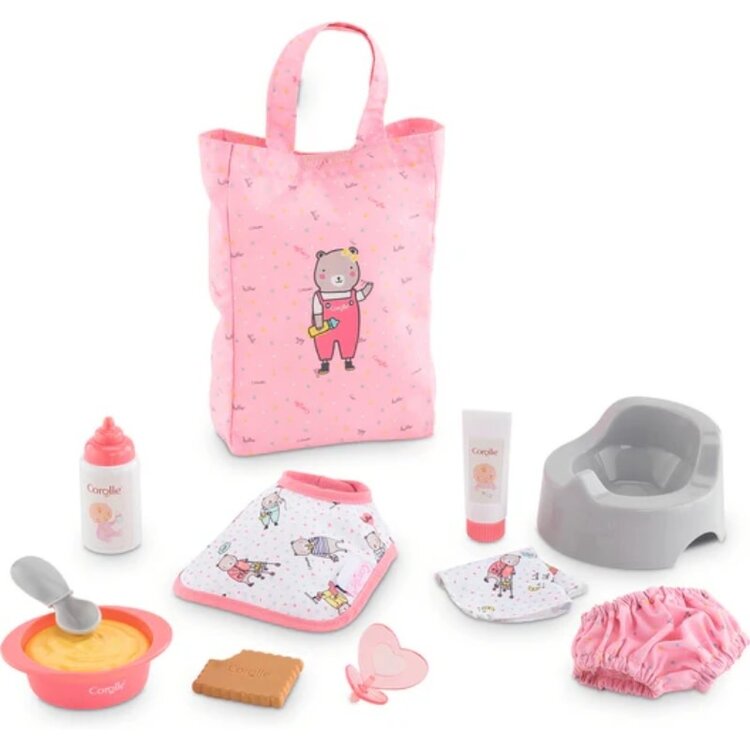 Corolle Pink Large Accessories Set | 12" Doll
