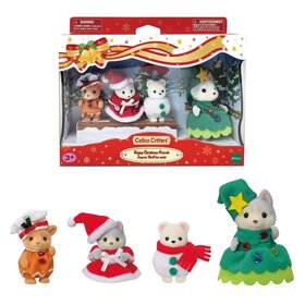 Calico Critters Happy Christmas Friends