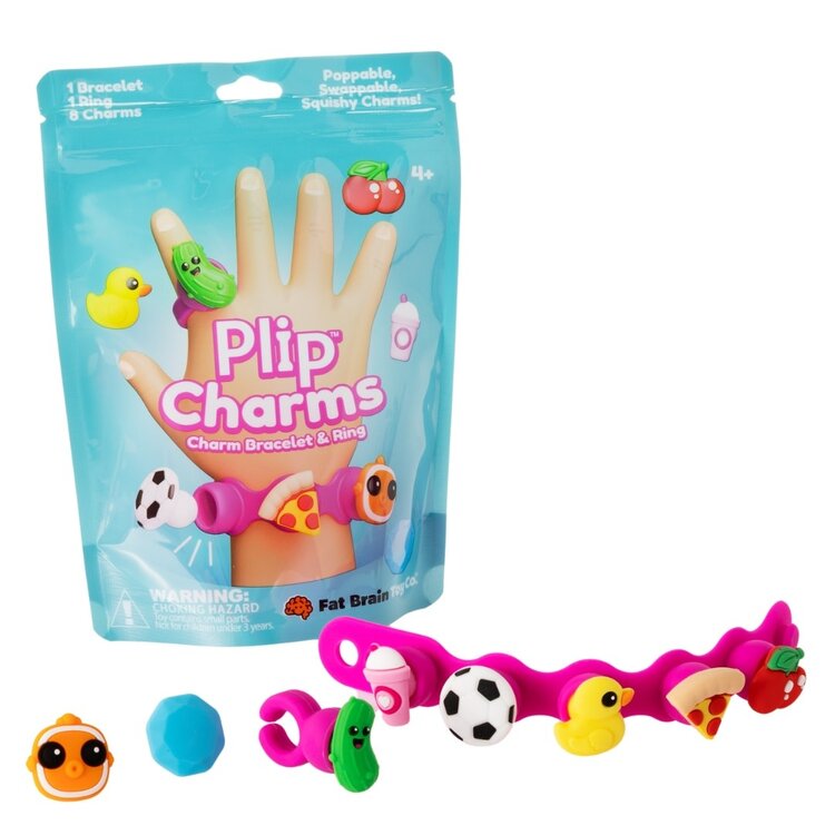Fat Brain Plip Charms | Ring & Bracelet Kit