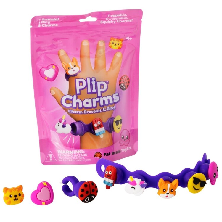 Fat Brain Plip Charms | Ring & Bracelet Kit