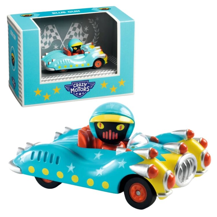DJECO Crazy Cars | Blue Gun