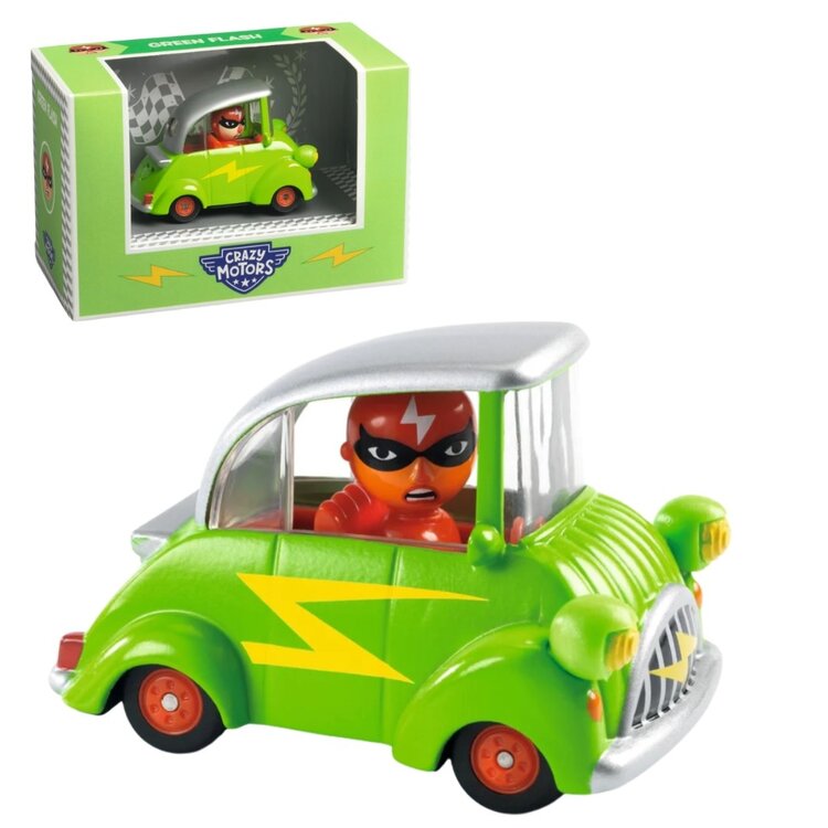 DJECO Crazy Cars | Green Flash