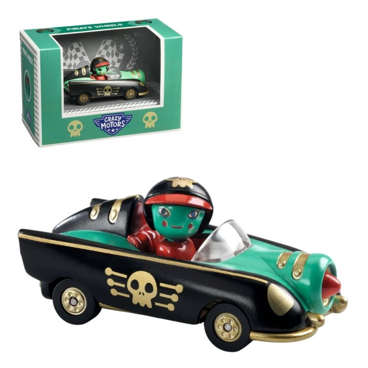 DJECO Crazy Cars | Pirate Wheels